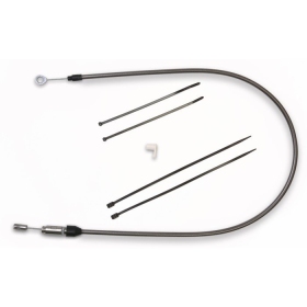 MAGNUM SHIELDING Karbon Fiber Quick Connect Upper Clutch Cable Harley Davidson FLFB / FLFBS / FLHX / FLTRX / FXFB / FXST 1750/1977 18-24  89cm