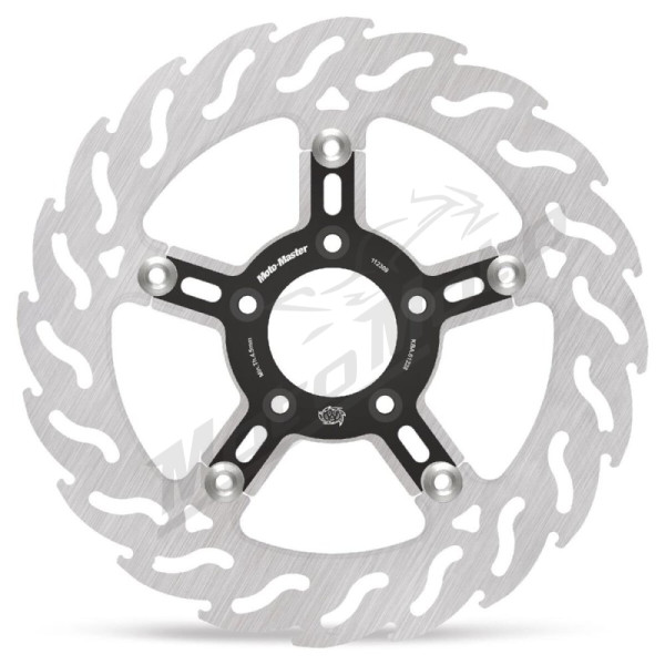 MOTO-MASTER Flame Front Left Floating Brake Disc Harley Davidson FLHR / FLHTC / FLSTN / FLTRI / FXD / FXST / XL / XR 883/1690 99-14