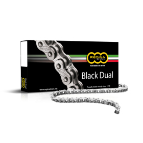 REGINA Black dual 520 ZRA Z-Ring Chain 116 links