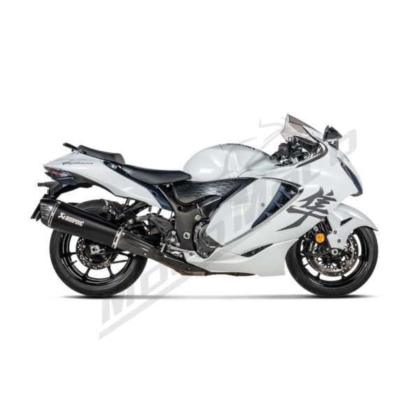 AKRAPOVIC Slip-On Line Muffler Titanium / Stainless Steel / Carbon Fiber Suzuki GSX 1300R 21-26