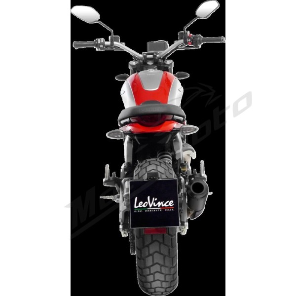 LEOVINCE LV-10 Slip-On Muffler DUCATI SCRAMBLER 803 23-24
