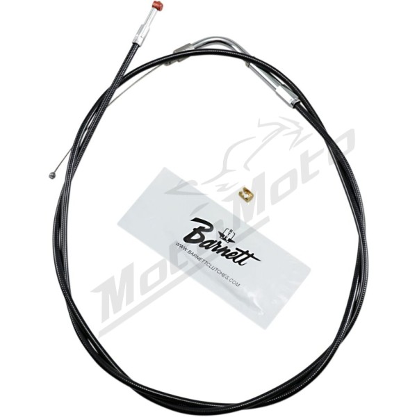 BARNETT Black Vinyl Throttle/Idle Cable Harley Davidson 1340-1450cc 1996-2007