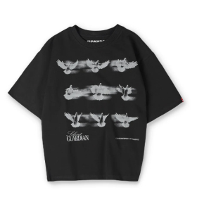 Pando Moto Luke Silent Guardian Oversized T-Shirt Unisex