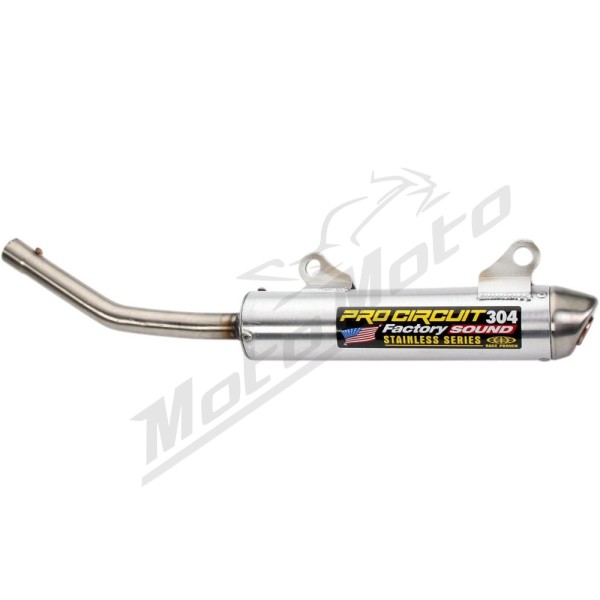 PRO CIRCUIT 304 Silencer Stainless Steel/Aluminum Honda CR 250R 97-98