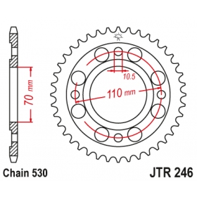 Rear sprocket JTR246