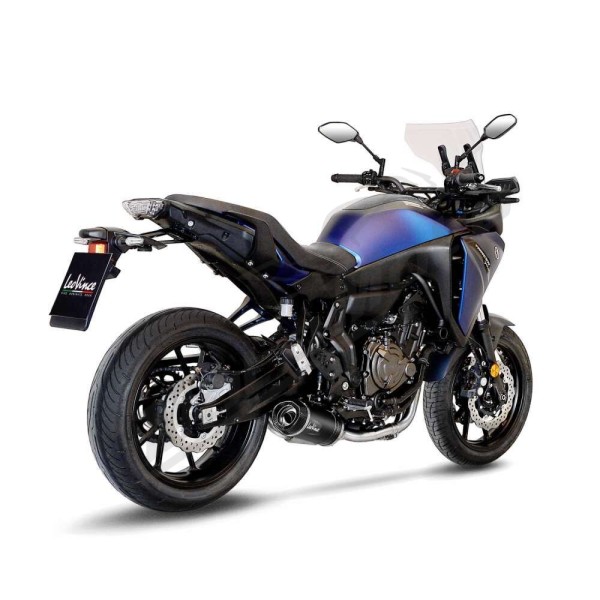 LEOVINCE LV One Evo Black Edition Full-System Exhaust YAMAHA MT-07 20-24