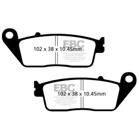 EBC SFA Brake Pads DAELIM / KYMCO 125-700cc 08-21