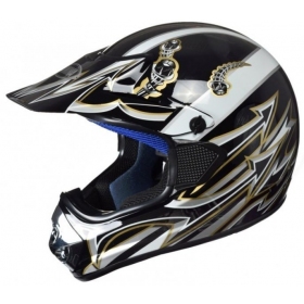 AWINA black motocross helmet