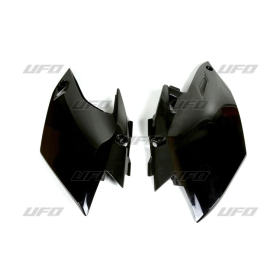 UFO Black Side Panels For Yamaha WRF 450cc 12-15