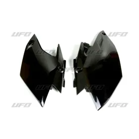 UFO Black Side Panels For Yamaha WRF 450cc 12-15