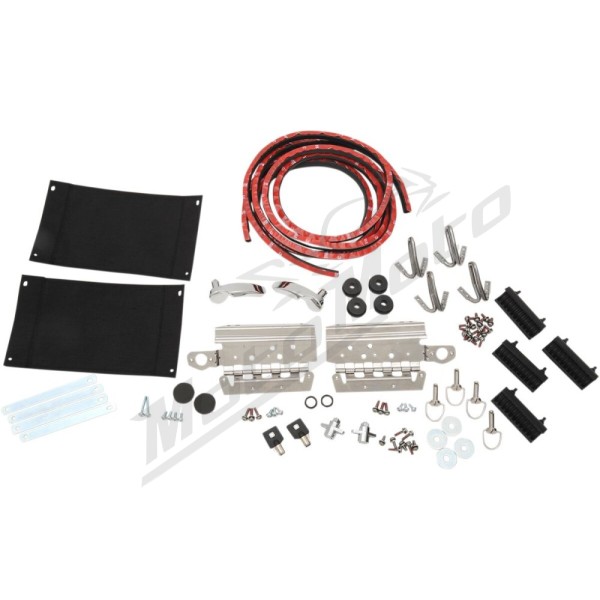 DRAG SPECIALTIES Saddlebag Lid Hardware Kit Harley Davidson FLHR / FLHRXS / FLHT / FLHTCU 1690-1923cc 14-24