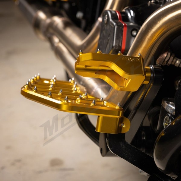 THRASHIN SUPPLY CO. Aggressor Floorboards Harley Davidson FL / FLH / FLHC / FLHFB 1200-1977cc 72-25
