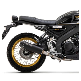 Muffler ARROW Rebel Nichrom Dark/C Yamaha XSR 125 21-24