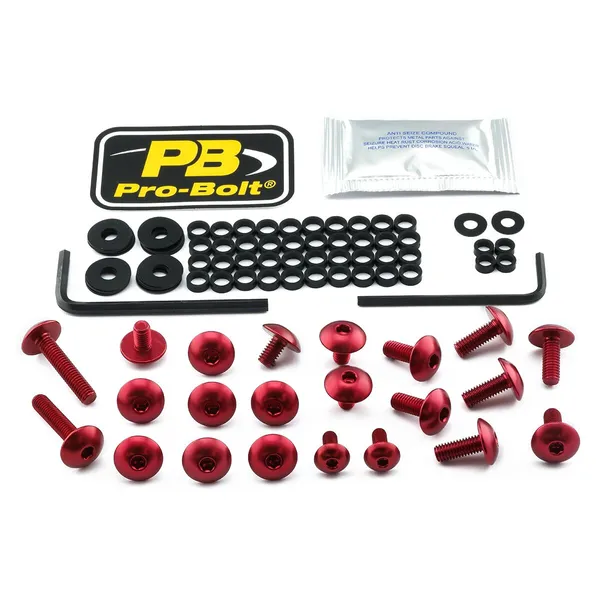 PRO BOLT Aliuminio apdailų varžtų rinkinys Kawasaki Z 900cc 18-23