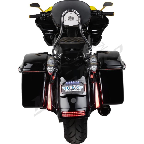 CUSTOM DYNAMICS LED BAGZ™ Galiniai žibintai Harley Davidson FLHRXS / FLHTCU 1690-1977cc 14-24