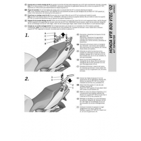 TOP CASE HOLDER HONDA VFR 800cc V-TEC 2002-2013