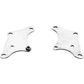PAUGHCO Chrome XL Front Lower Motor Mounts Harley Davidson KH / KHK / XLCH 900-1000cc 58-85