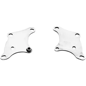 PAUGHCO Chrome XL Front Lower Motor Mounts Harley Davidson KH / KHK / XLCH 900-1000cc 58-85