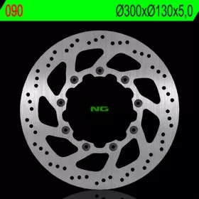 NG BRAKES 090 Round Fixed Brake Disc KAWASAKI KLE 500 91-07