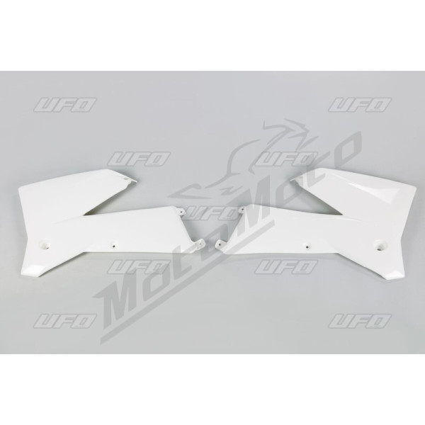 UFO White Radiator Covers For KTM EXC / EXC-E / EXC-F / SX / SX-F 125-525cc 05-07