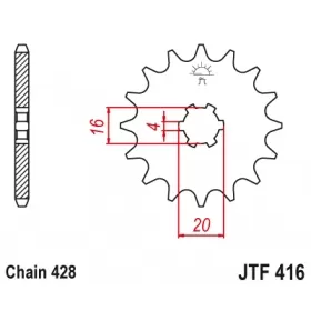 Priekinė žvaigždutė JTF416