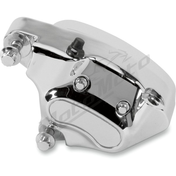DRAG SPECIALTIES Chrome 4-Piston Brake Caliper Harley Davidson FLST / FLSTC / FLSTF / FLSTN / FXD / FXDWG 883-1450cc 84-99