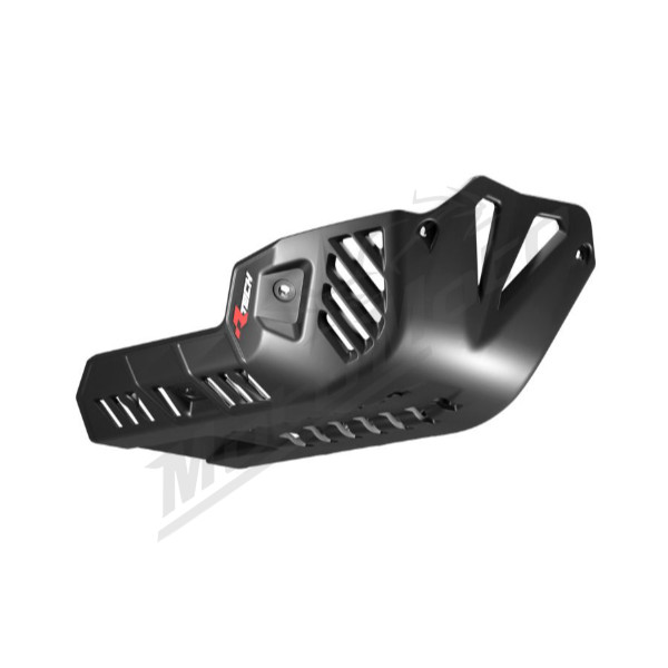 Racetech Technopolimerinė Variklio Apsauga Yamaha Tenere 700 19-25 Juoda