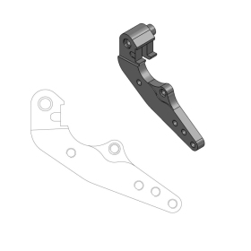 MOTO-MASTER Rally / Dakar Front Brake Caliper Adaptor 298mm Gas Gas / Husaberg / Husqvarna / KTM / SWM / Stark 125-570 06-26