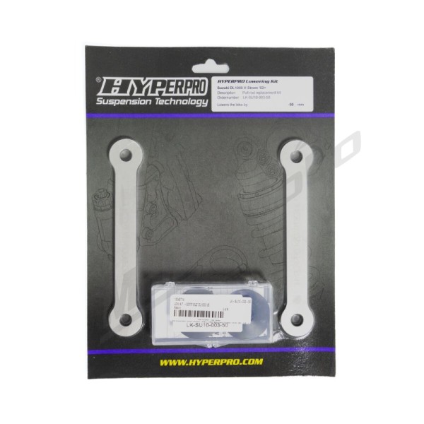 HYPERPRO Lowering Kit w/link-system 50,00mm Suzuki DL 1000 02-12