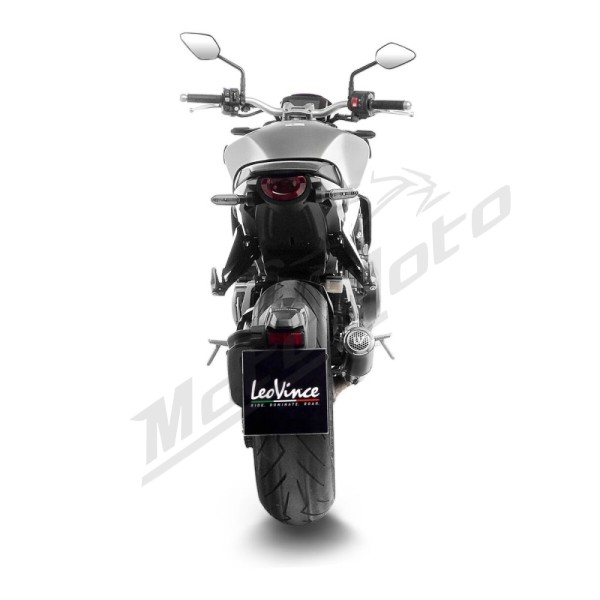 LEOVINCE LV Corsa S Full Black Slip-On Muffler HONDA CB 1000 R 18-24