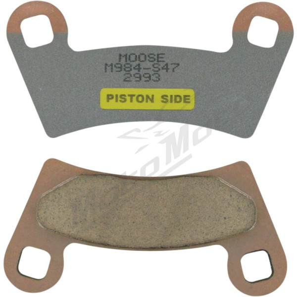 MOOSE OFFROAD FOUR WHEEL XCR Sintered Brake Pads Polaris Outlaw / Ranger 450-900cc 08-16