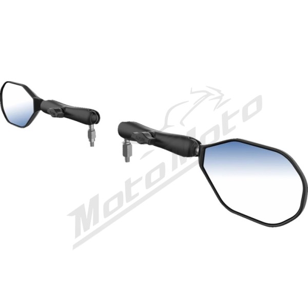 RAM MOUNTS Tough-Mirror™ Kit with M10-1.25 Bases/Reverse Adapter - Long Arm