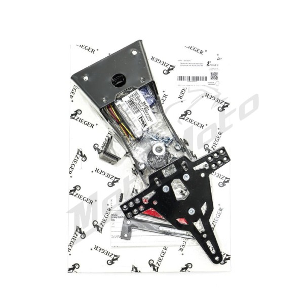 ZIEGER PRO License Plate Holder Type A Suzuki GSX-8R 800 23-24