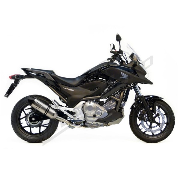 LEOVINCE LV One Evo Stainless Steel Slip-On Muffler HONDA NC 700-750 12-15