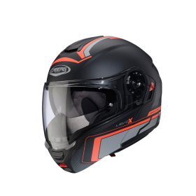 Atverčiamas šalmas Caberg Drift Evo X Elite matinė juoda/pilka