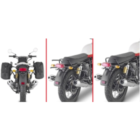 KAPPA Quick Mount Remove X Side Bag Holders Royal Enfield Interceptor 650 19-25