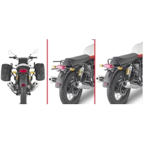 KAPPA Quick Mount Remove X Side Bag Holders Royal Enfield Interceptor 650 19-25