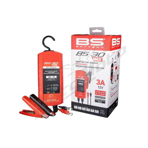 BS Battery 30Max Battery Charger 12V 3A