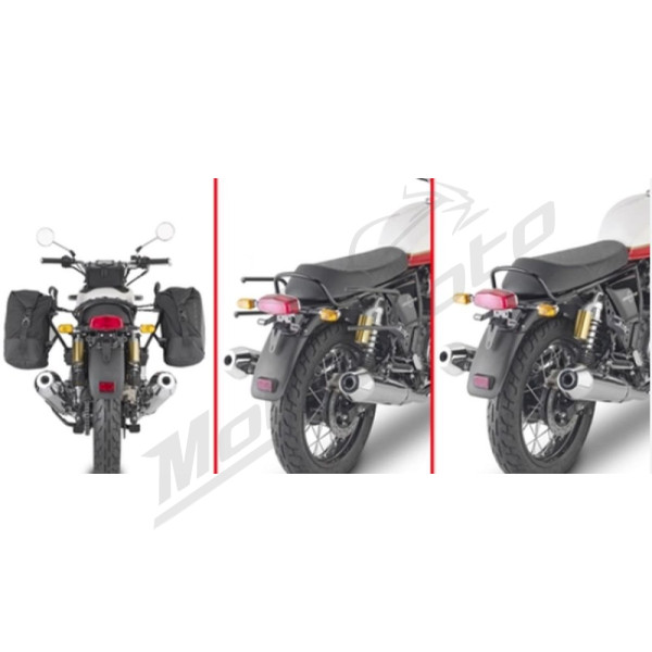 KAPPA Quick Mount Remove X Šoninių krepšių laikikliai Royal Enfield Interceptor 650 19-25