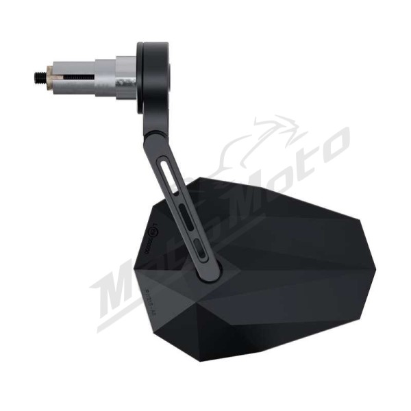HIGHSIDER pro Bar End Mirror Stealth-X5 EVO Aprilia / Benelli / BMW / DERBI / Harley Davidson / Honda / Kawasaki / KTM / Moto Guzzi / Suzuki / Yamaha 125-1200cc 04-25 (1pc)