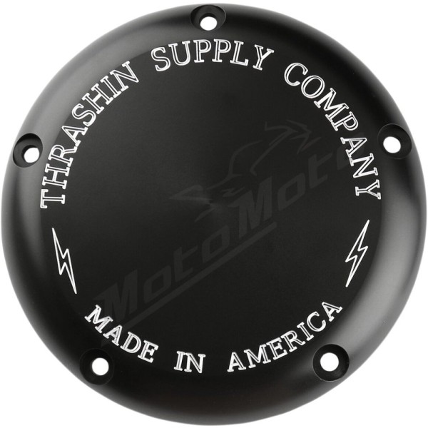 THRASHIN SUPPLY CO. Classic Derby Cover Harley Davidson FLD / FLDE / FLFB 1340-1923cc 99-18