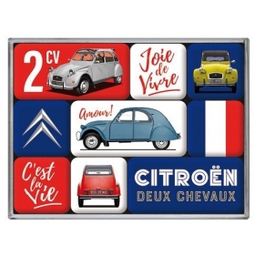 Set of magnets CITROEN 2,2x2,2 / 4,5x2,2 9pcs.