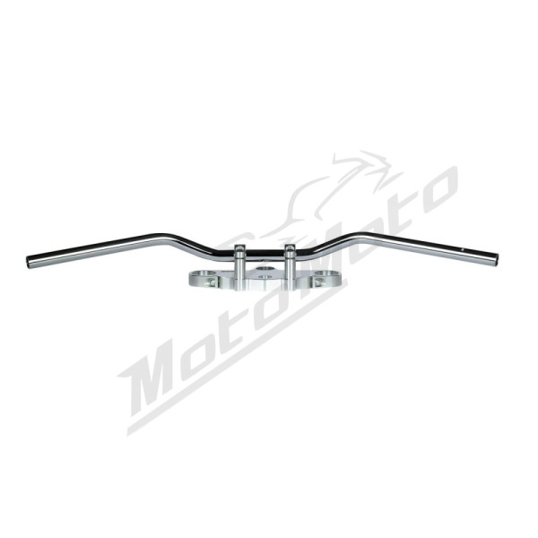 TRW 22mm (7/8") Steel Handlebar 950mm Universal / Honda / Kawasaki / Suzuki / Triumph / Yamaha 250-1400cc 82-11