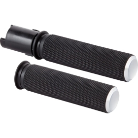 ARLEN NESS Knurled Grips Harley Davidson FLHX / FLHXSE / FLTRX / FLTRXSE / FLTRXSTSE 1923-1977cc 23-24
