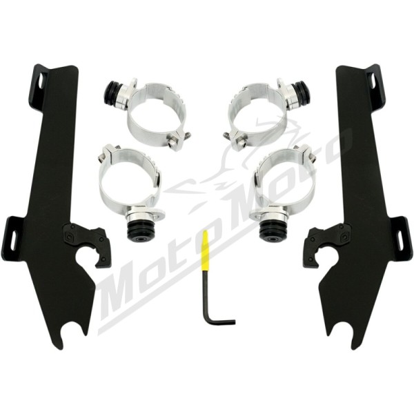 MEMPHIS SHADES METRIC Windshield Trigger-Lock Complete Mount Kit Suzuki M / VZ 50-800 05-09