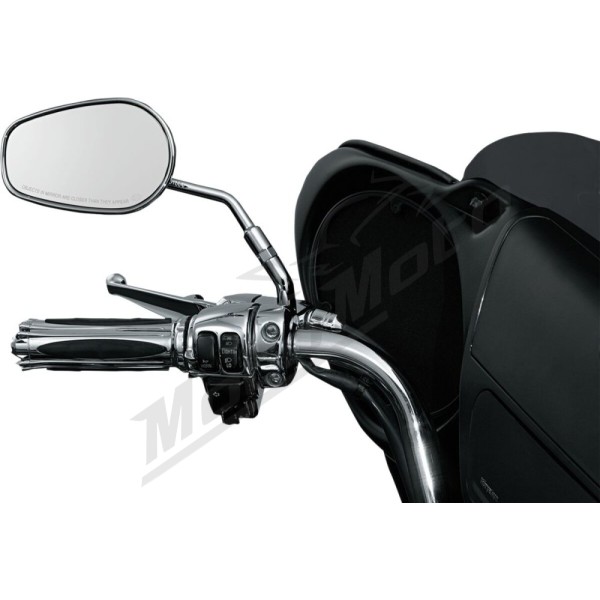 KURYAKYN Mirror Stem Extenders chrome 2pcs Harley Davidson