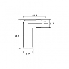 Spark plug cap NGK L05EA SAE universal