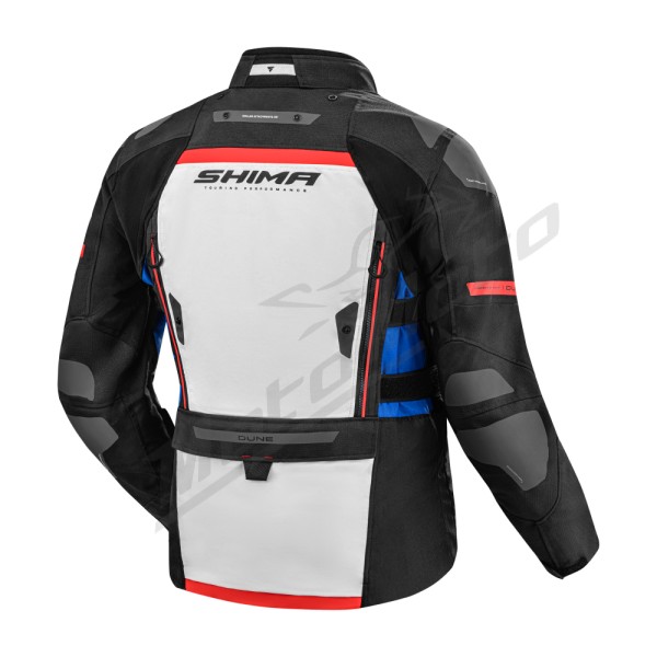 Shima DUNE MEN Textile Jacket Black/White/Blue