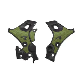 Racetech frame guards Honda XL 750 Transalp 23-25 color black / dark green