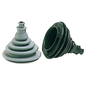 Osculati black rubber cable grommet